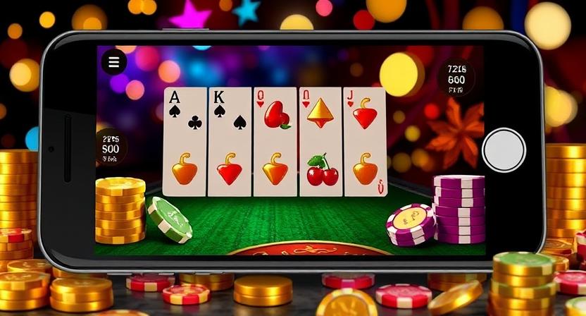 HGNICE mobile casino app interface