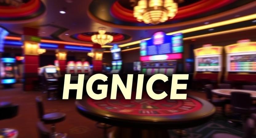 Live dealer streaming tables on HGNICE casino